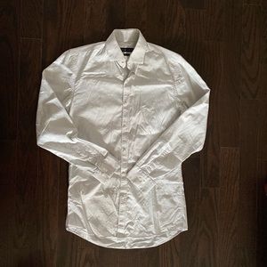 Vince Camino slim fit white dress shirt